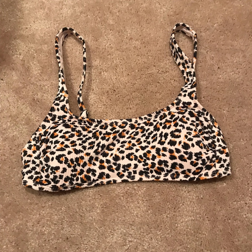 Cheetah Bikini Top